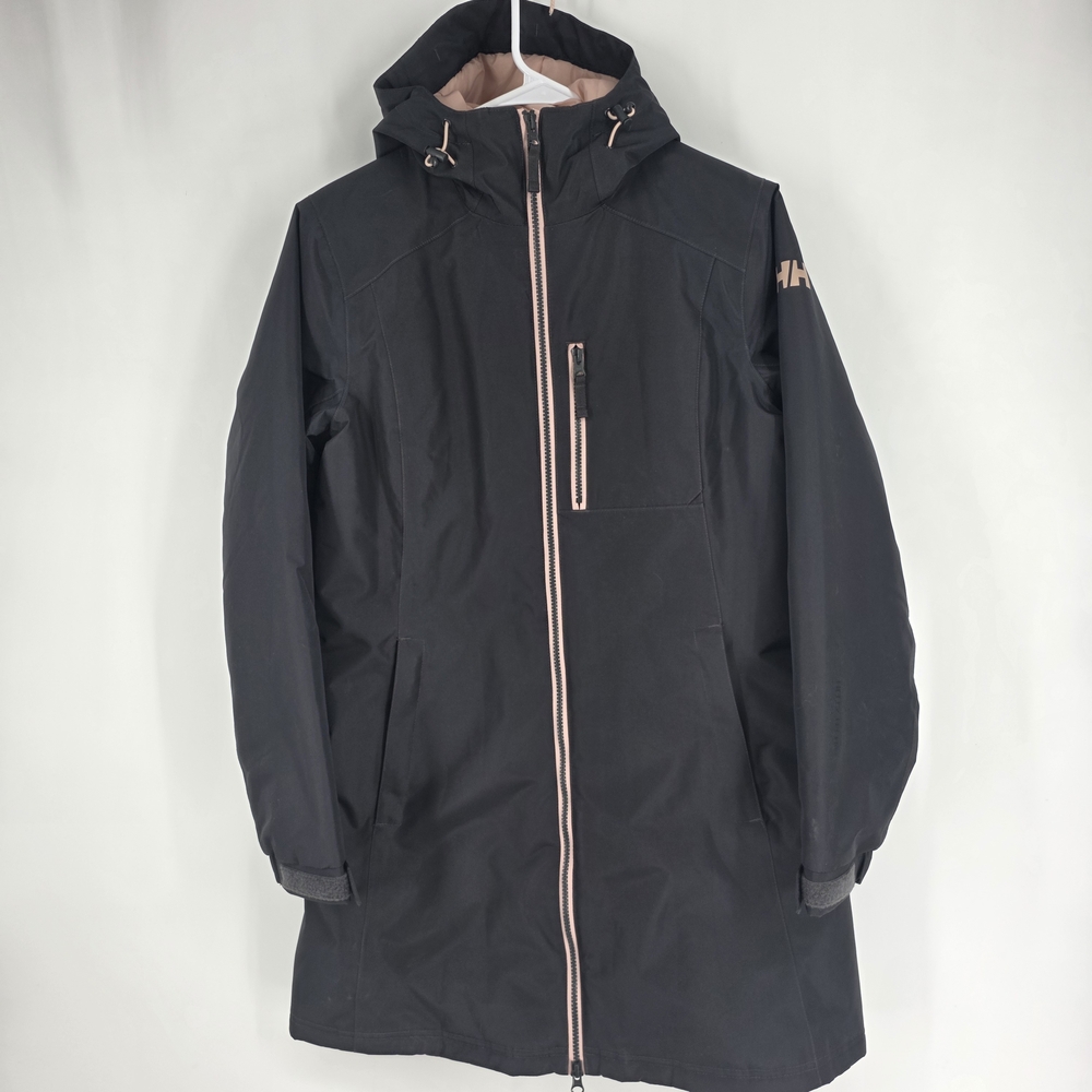 Helly-Hansen Women's Long Belfast Winter Jacket Size Medium Pink